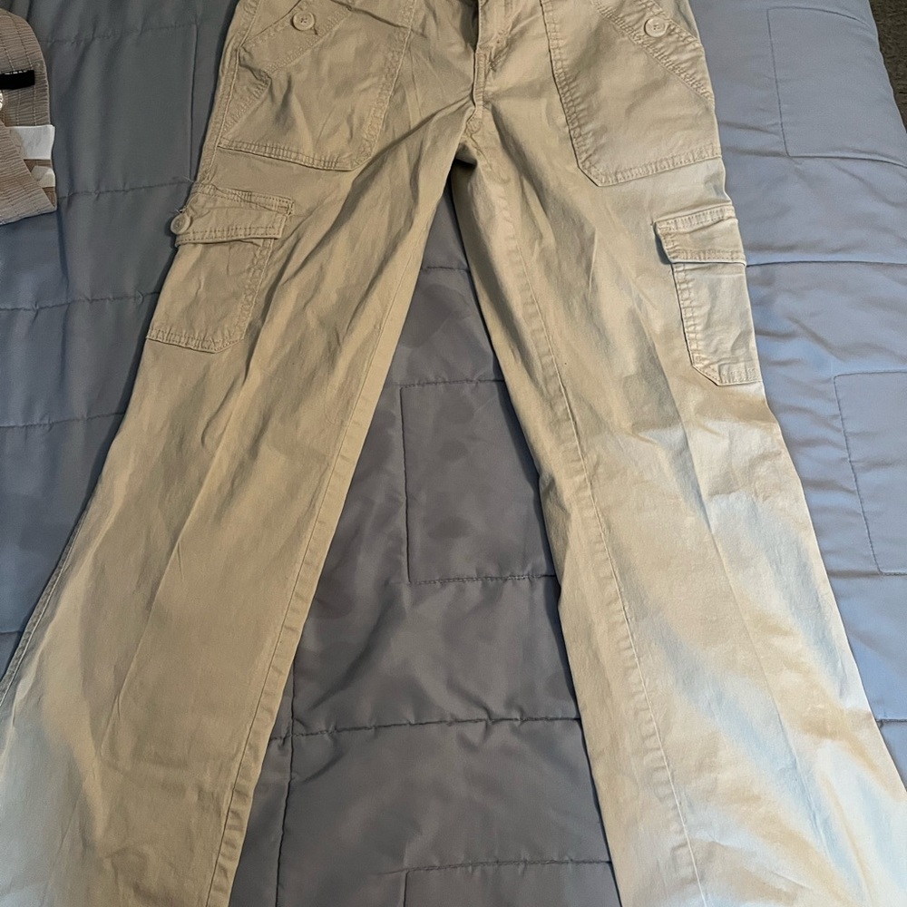 Wallflower Tan Cargo Pants Durable Cotton Blend